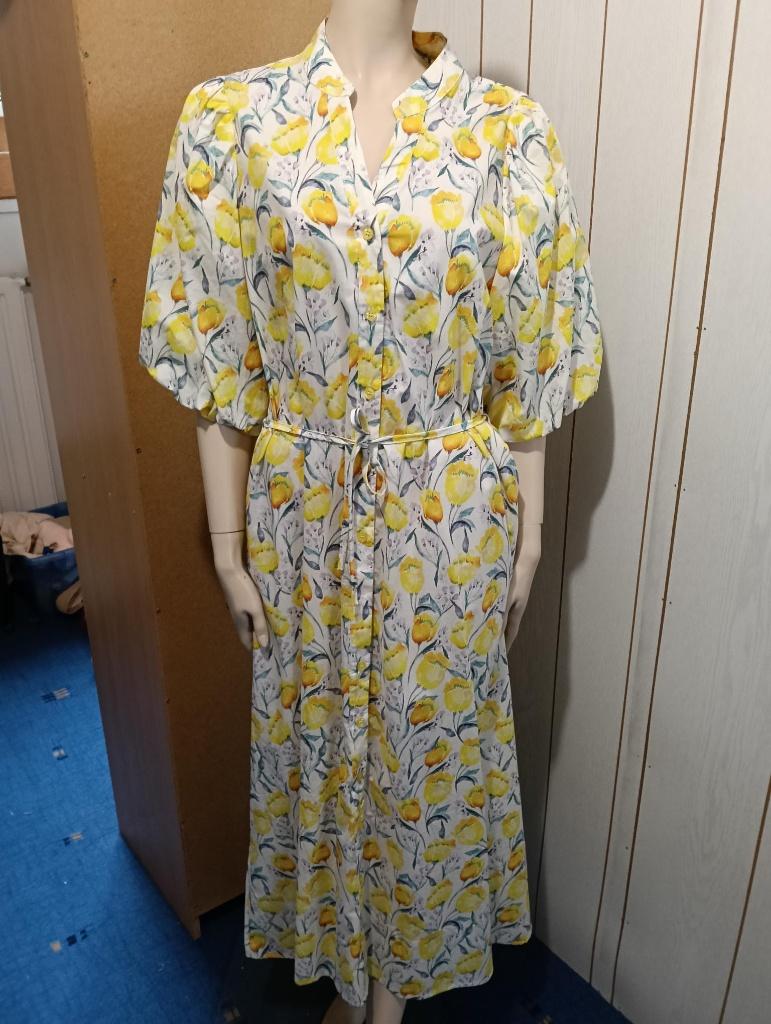 NIEUW Azzurro jurk maxi dress maat L, Kleding | Dames, Jurken, Maat 38/40 (M), Azzurro, Wit, Nieuw