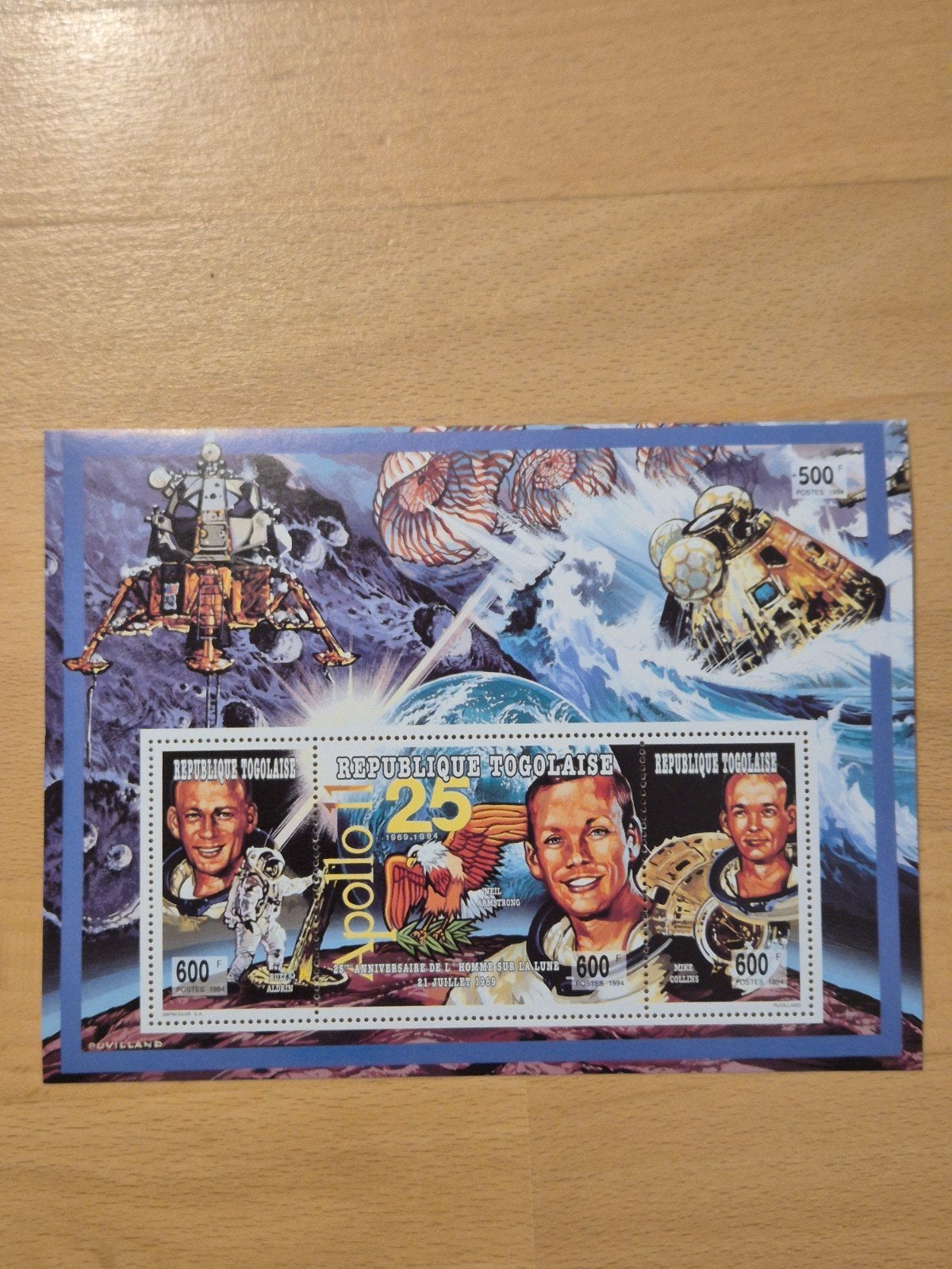 Togo 1994 ruimtevaart, Postzegels en Munten, Ophalen of Verzenden, Overige landen, Postfris