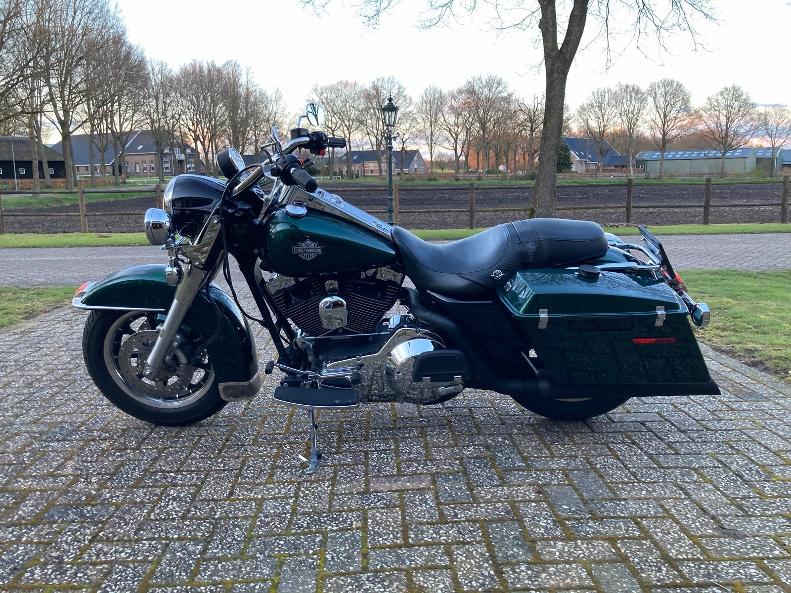 Harley-Davidson Road King Classic FLHRC 2007 - Emerald Green, Motoren, Motoren | Harley-Davidson, Bedrijf, Toermotor, meer dan 35 kW