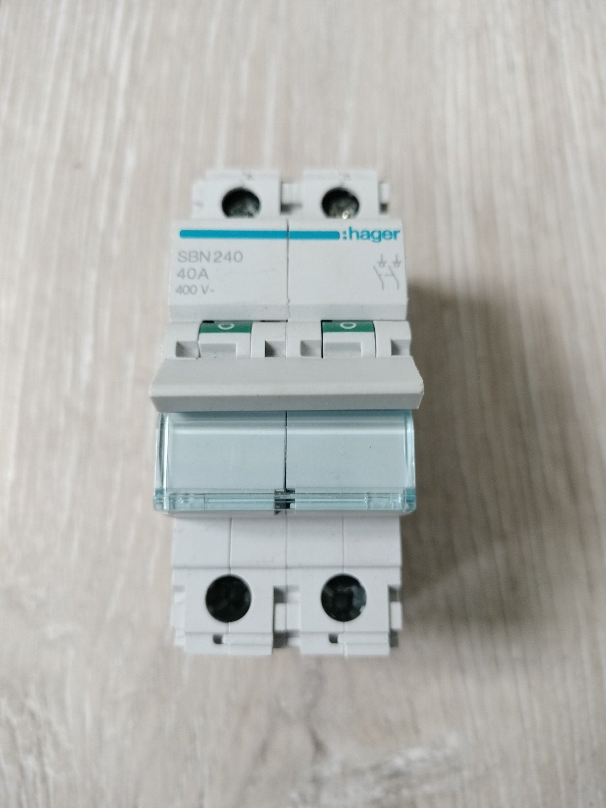 Hager SBN240 40A 400V hoofdschakelaar, Ophalen, Nieuw, Hager, Schakelaar