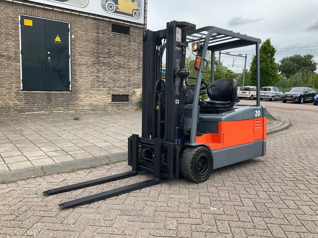 Toyota 7FBEF20 2000KG 4.30METER HEFTRUCK (bj 2007), Zakelijke goederen, Machines en Bouw | Heftrucks en Intern transport, 2000 tot 3000 kg