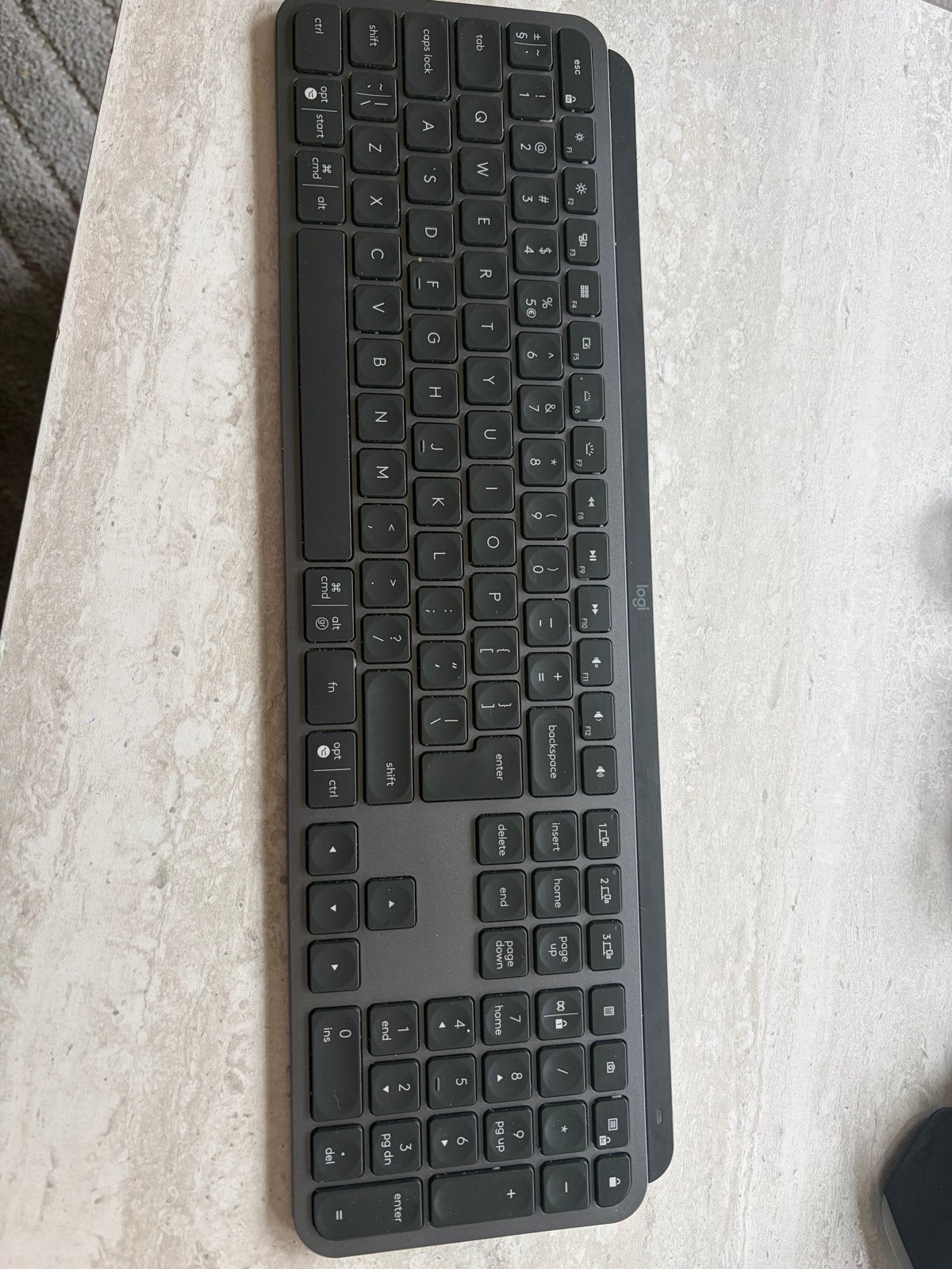 Logitech MX Master 3 en MX Keys voor Mac met doos, Rechtshandig, Ergonomisch, Overige typen, Ophalen of Verzenden