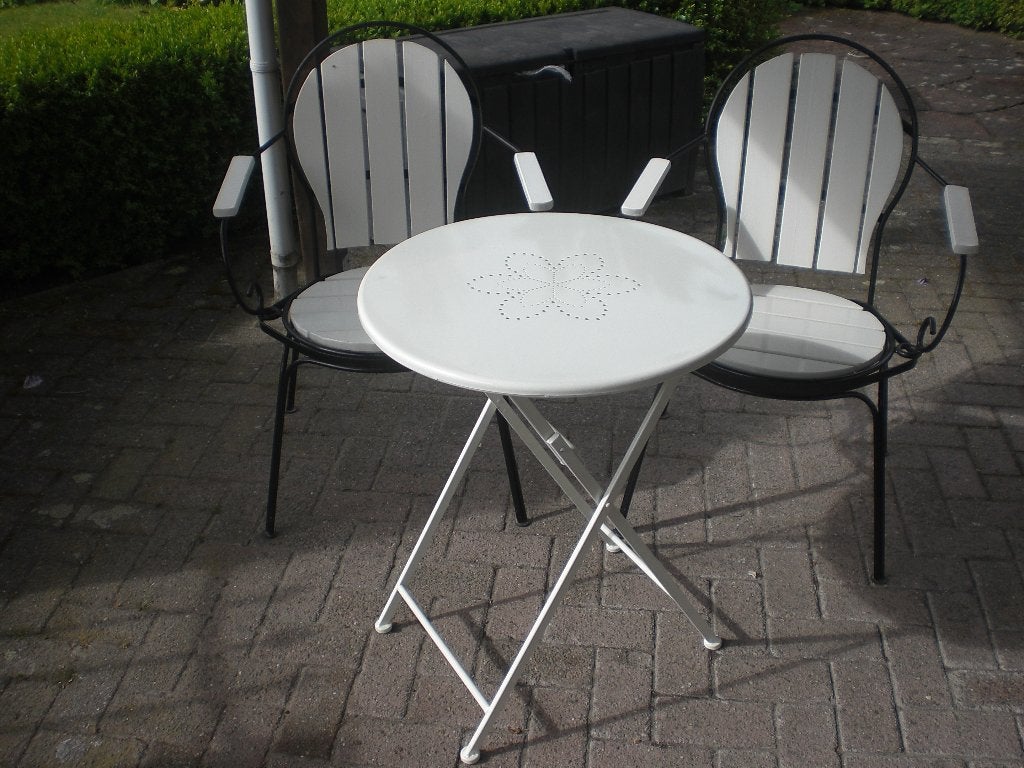bistro setje, Overige materialen, Gebruikt, Stoel, Tuinset