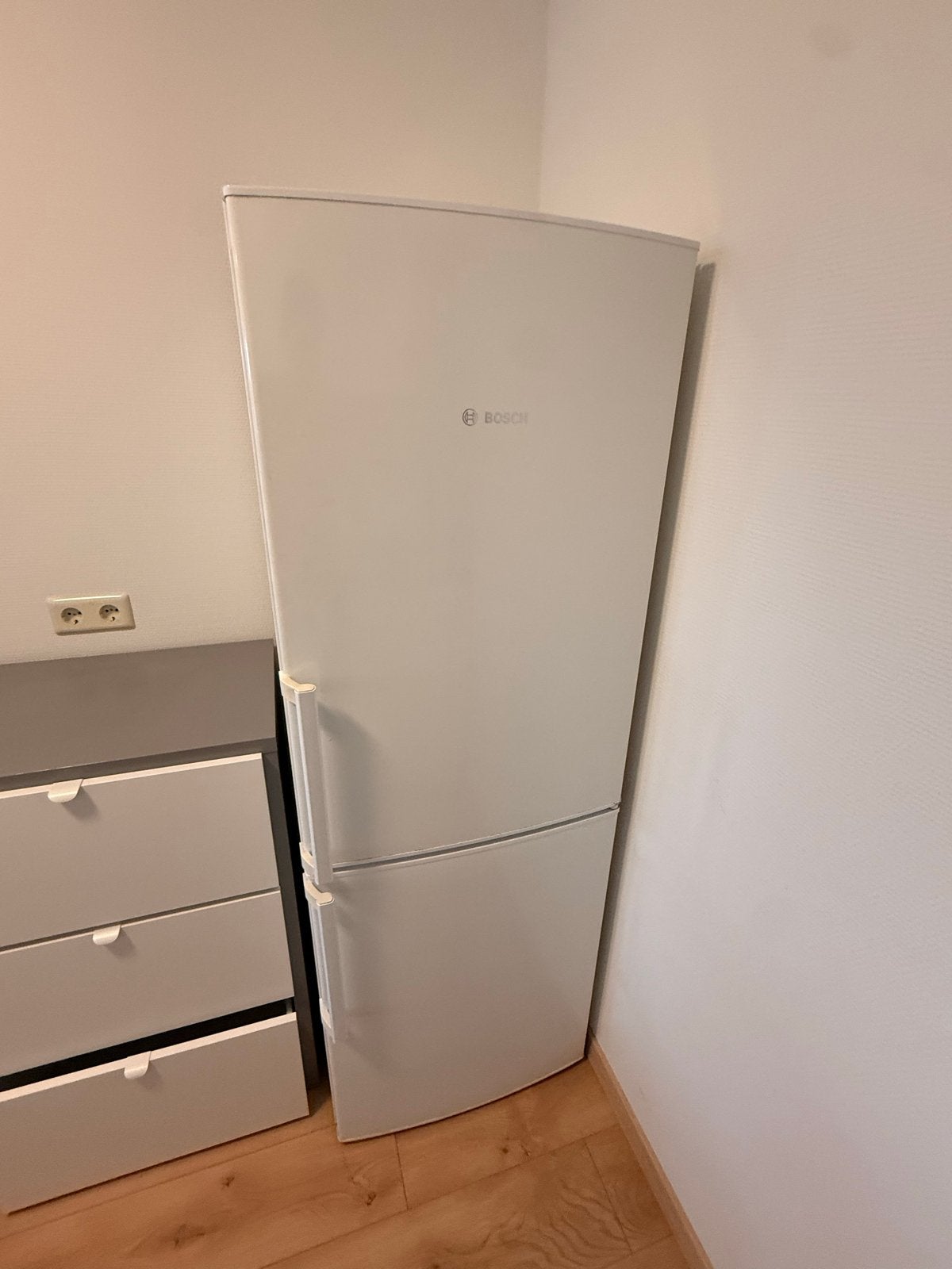 Bosch Koel-vriescombinatie KGV33X27/03 - Wit, Ophalen, Gebruikt, 200 liter of meer, 60 cm of meer