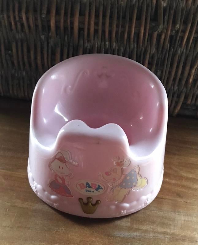 Baby Born potje roze met leuke print, Ophalen of Verzenden, Zo goed als nieuw, Overige typen