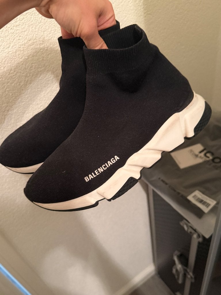 BALENCIAGA Speed Runner Sneakers maat 39, Kleding | Heren, Ophalen of Verzenden, Zwart