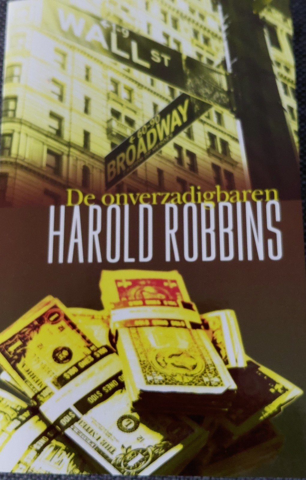 De Onverzadigbaren - Harold Robbins (Paperback), Ophalen, Zo goed als nieuw, Nederland, Harold Robbins
