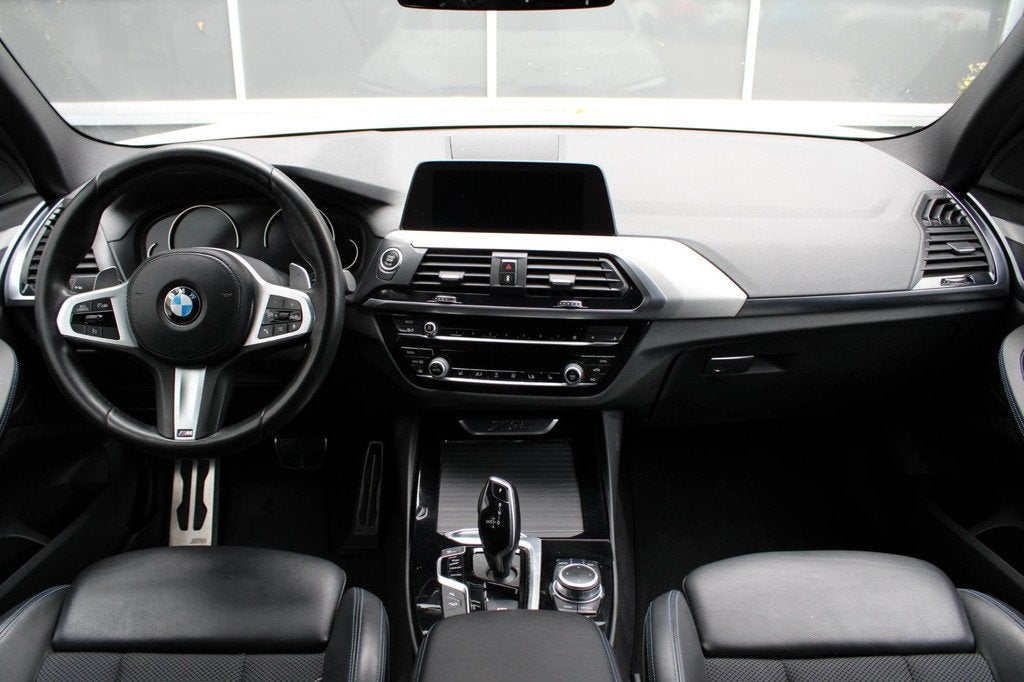 BMW X3 XDrive20d High Executive, Auto's, BMW, Automaat, Gebruikt, Zwart, Leder en Stof