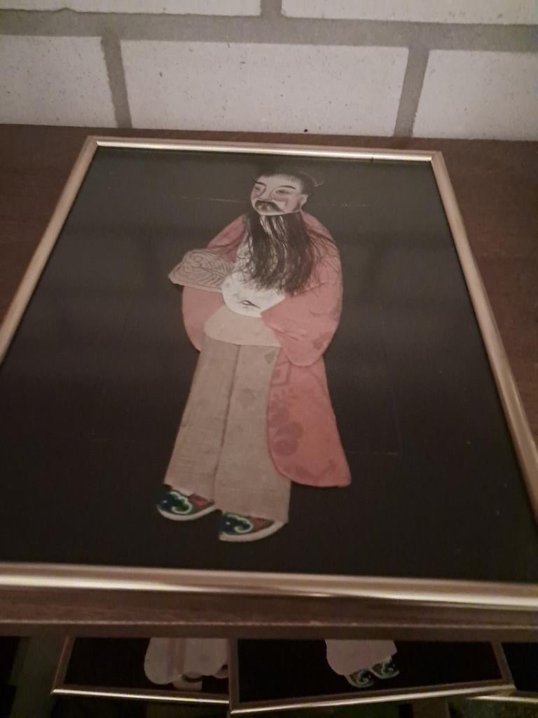 4 Lijstjes met Japanse afbeeldingen, Ophalen of Verzenden