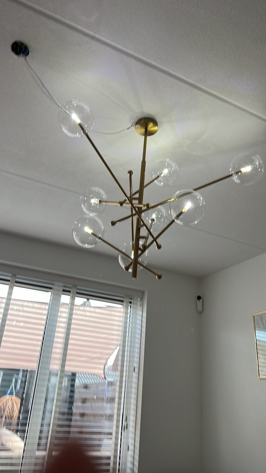 Gouden lamp, Ophalen, Nieuw