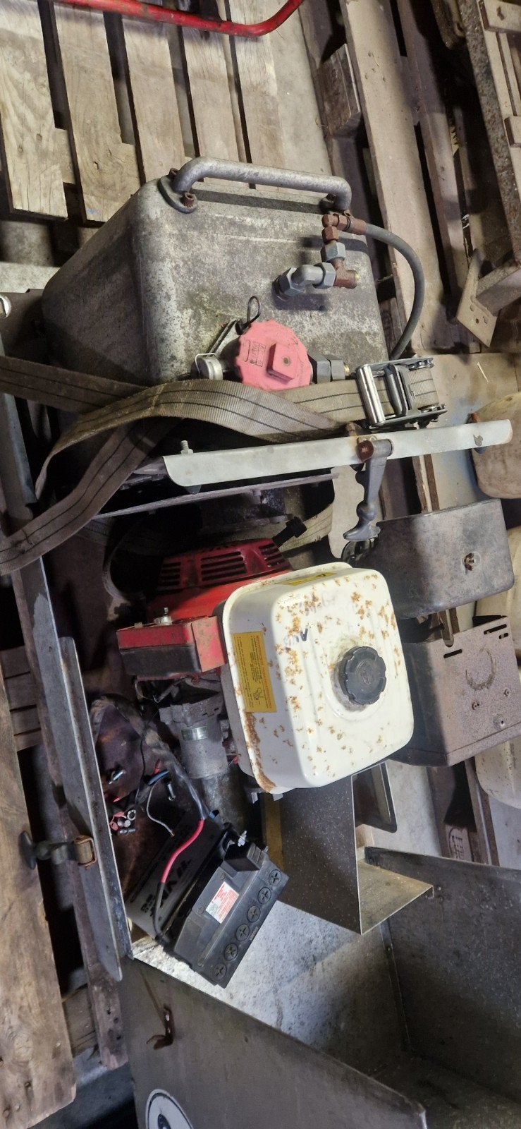 Hydraulisch aggregaat met Honda GX340 motor en elek.st, Doe-het-zelf en Verbouw, Ophalen