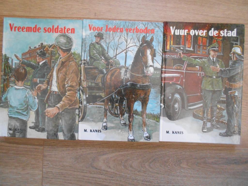 M. Kanis Maarten Gunnink-serie deel 1 t/m 3, Ophalen of Verzenden, Tweede Wereldoorlog, Zo goed als nieuw, Overige onderwerpen