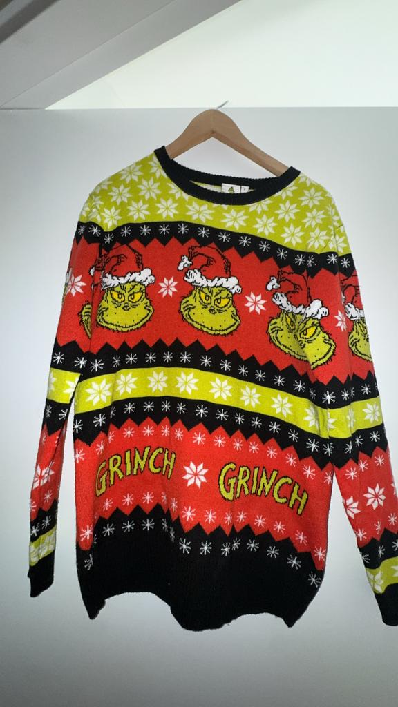 Nieuwe Grinch Kersttrui - Maat L, Ophalen of Verzenden, Nieuw, Maat 52/54 (L), Groen