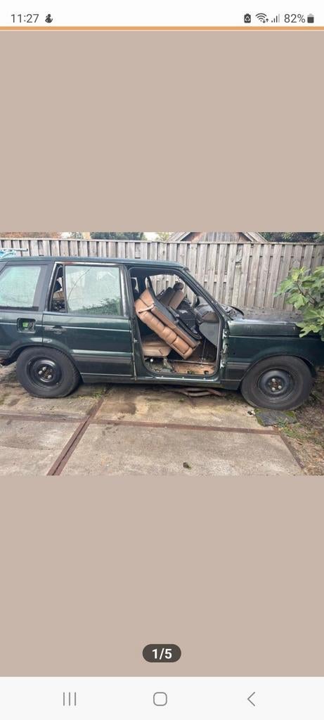 Range Rover P38 4.0 v8 1995 voor onderdelen
Er zitten nog ve, Ophalen of Verzenden