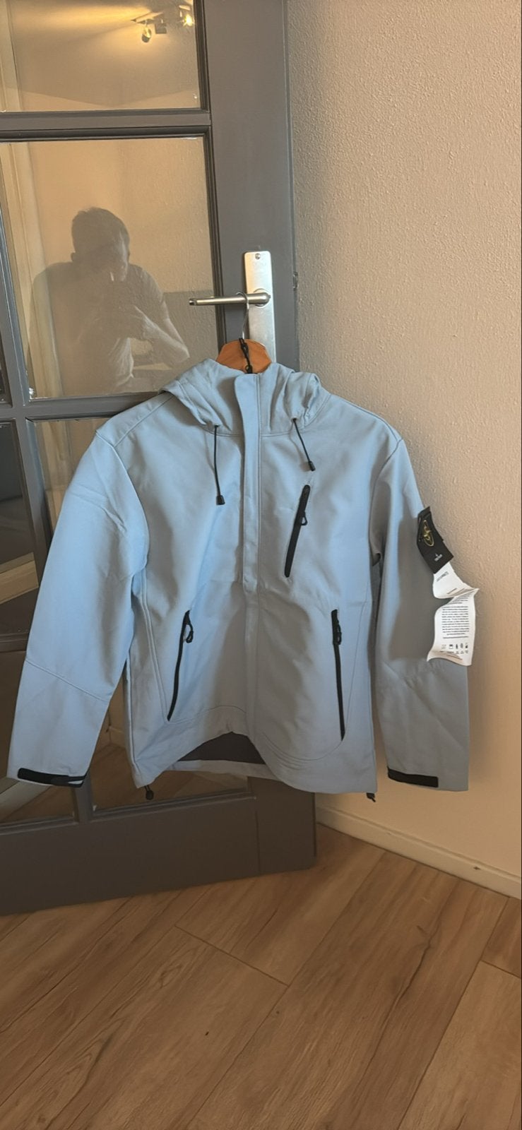Stone Island Jas Maat M - Nieuw met labels, Ophalen of Verzenden, Nieuw, Maat 48/50 (M), Blauw