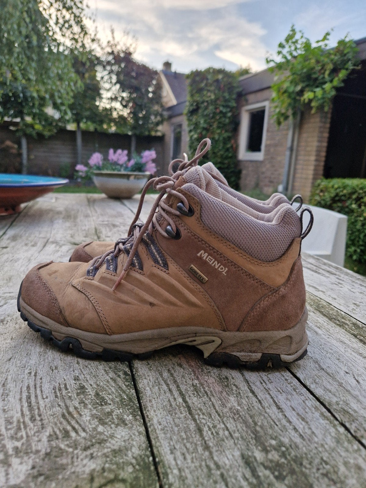 Meindl Philadelphia Bergschoenen Hoog Model Gore-Tex Vibram, Ophalen of Verzenden, Zo goed als nieuw, Schoenen
