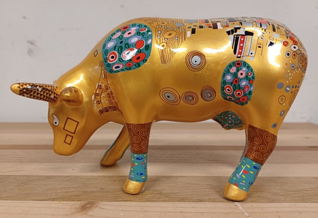 Cow Parade Sunday International - Klimt Cow, Verzamelen, Ophalen of Verzenden, Gebruikt, Dier