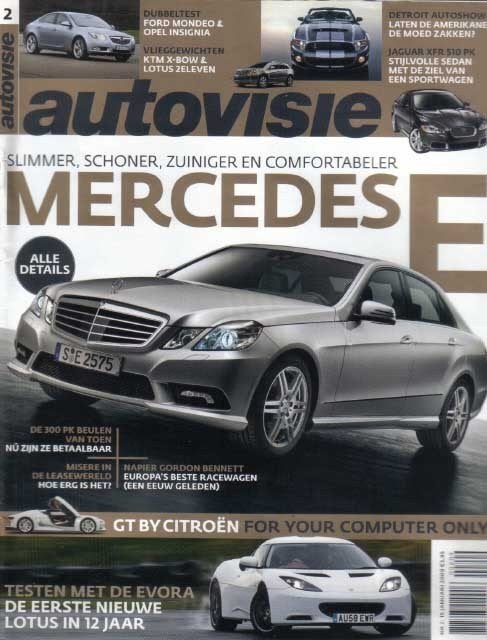 Autovisie 2 2009 : Opel Insignia Turbo 4x4 - Ford Mondeo, Ophalen of Verzenden, Gelezen, Algemeen