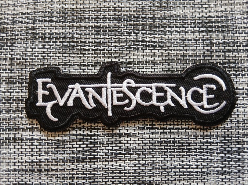 Evanescence leuke shaped logo patch e8 metal, Ophalen of Verzenden, Nieuw, Kleding