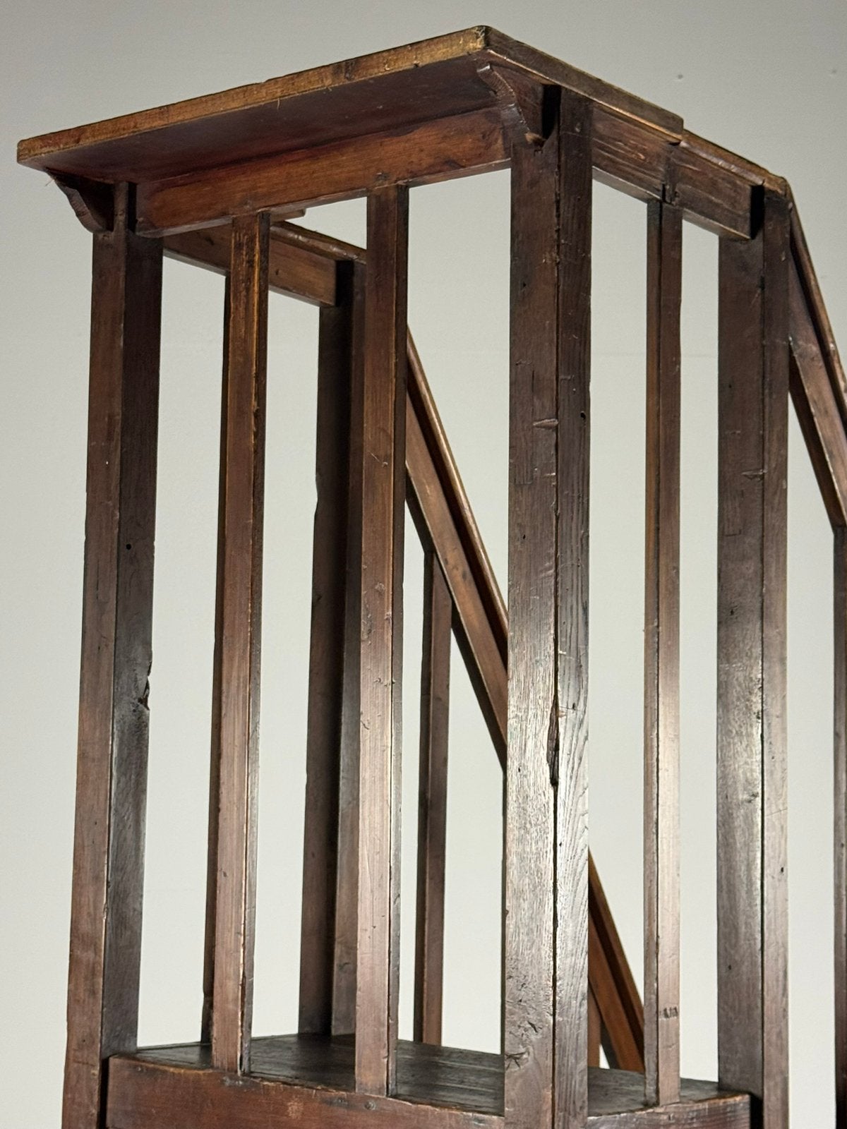 Bibliotheektrap 19e eeuw antiek, Ophalen of Verzenden