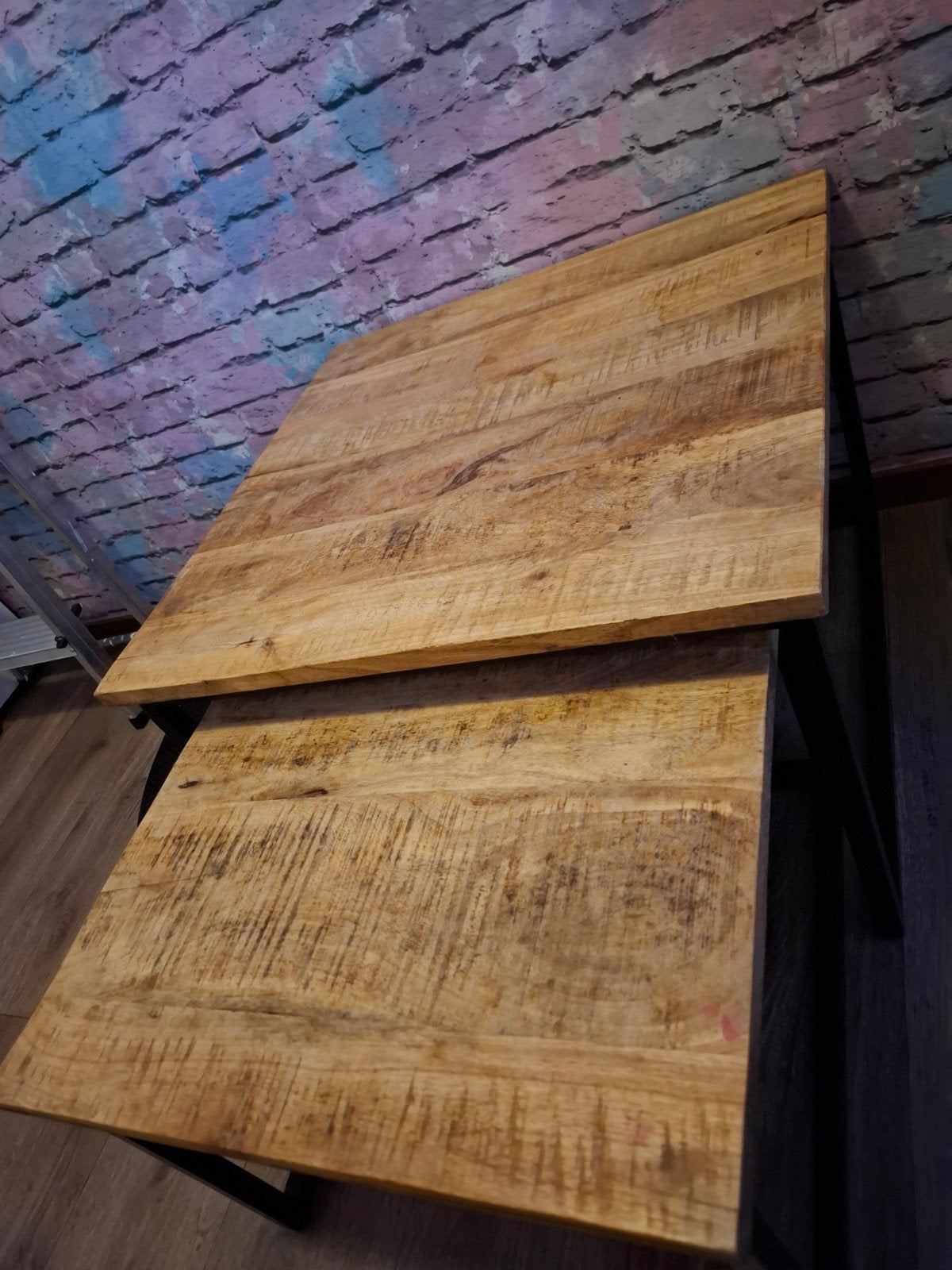 Nette salontafel, Huis en Inrichting, Tafels | Eettafels, Ophalen, 100 tot 150 cm, Vierkant, 50 tot 100 cm