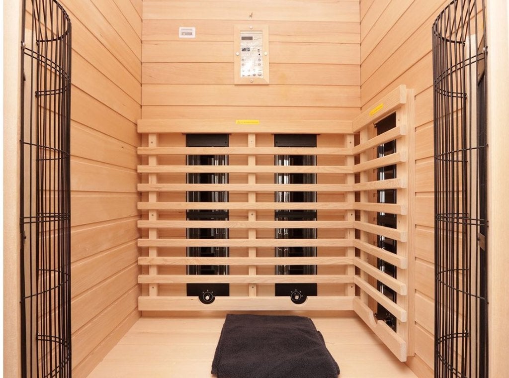 2-persoons Infrarood Sauna Nobel / HealthCare 110, Ophalen, Gebruikt, Infrarood, Complete sauna