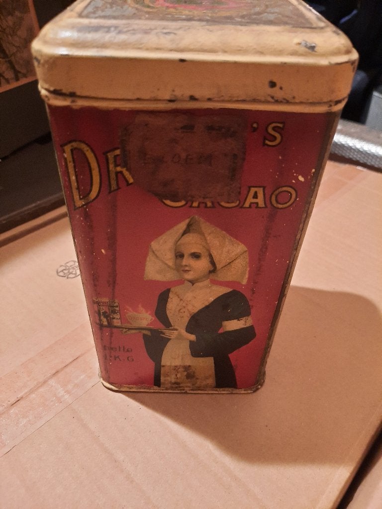 Verzamelblik droste, Ophalen of Verzenden, Gebruikt, Overige, Droste