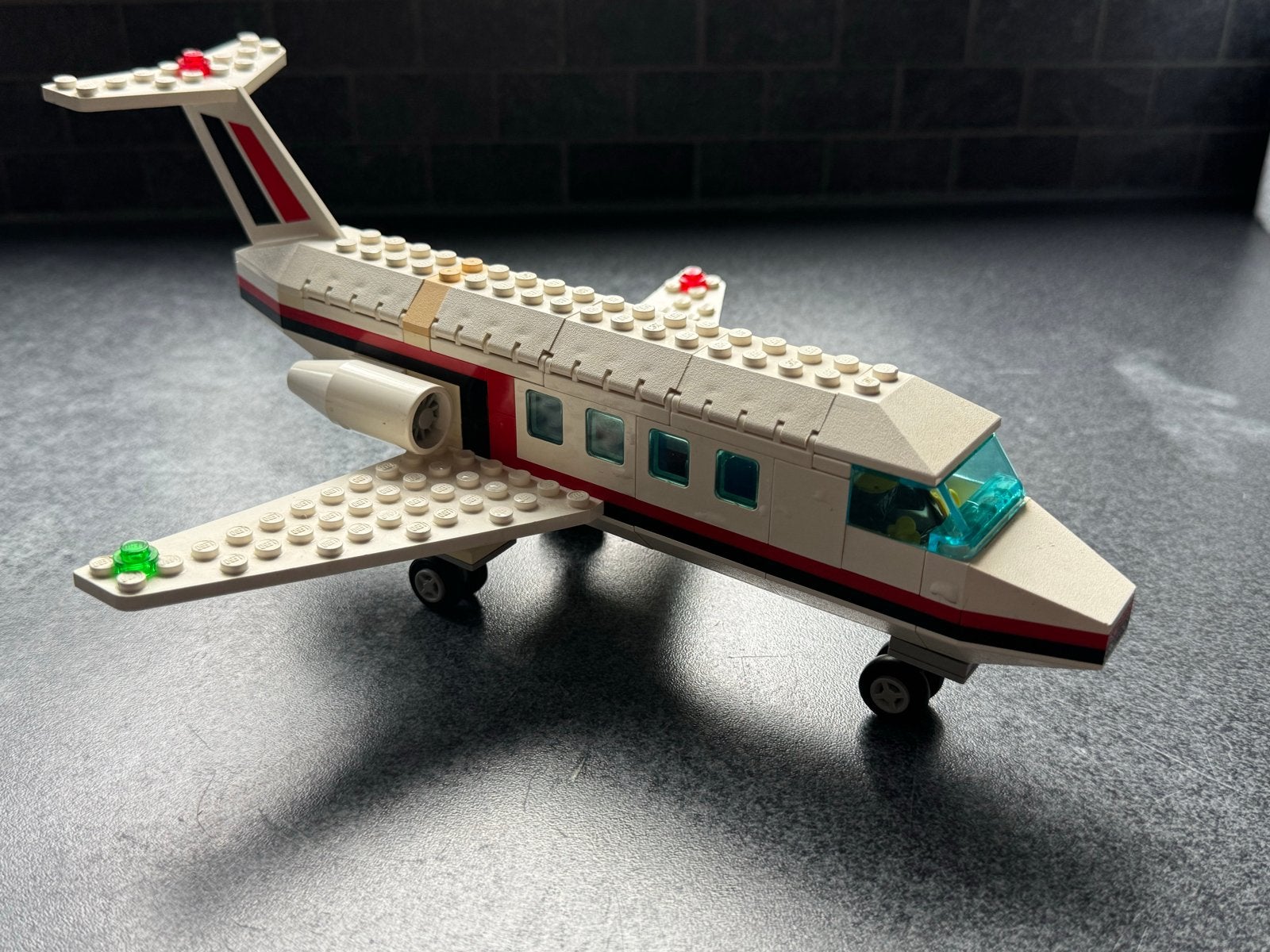 Lego Legoland Vliegtuig 6368 met instructieboekje, Ophalen of Verzenden, Gebruikt