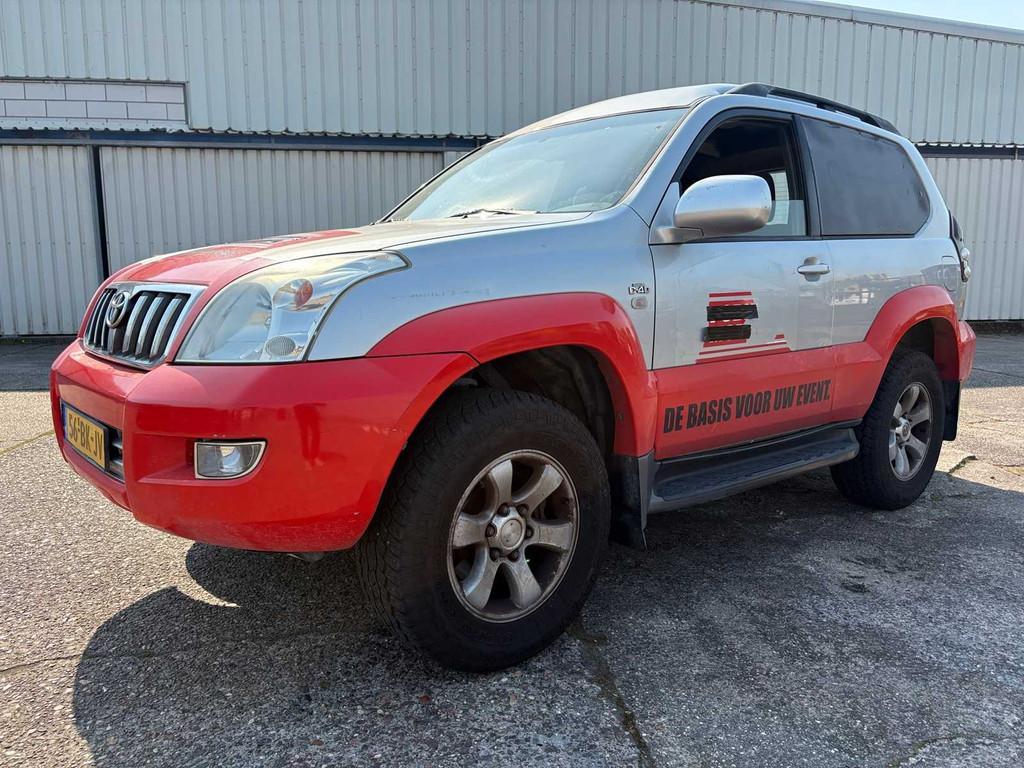 2003 Toyota Land Cruiser 3.0 D-4D VX HR Bl.V Bedrijfswagen, Auto's, Bestelauto's, Gebruikt, Bedrijf, Diesel, Toyota