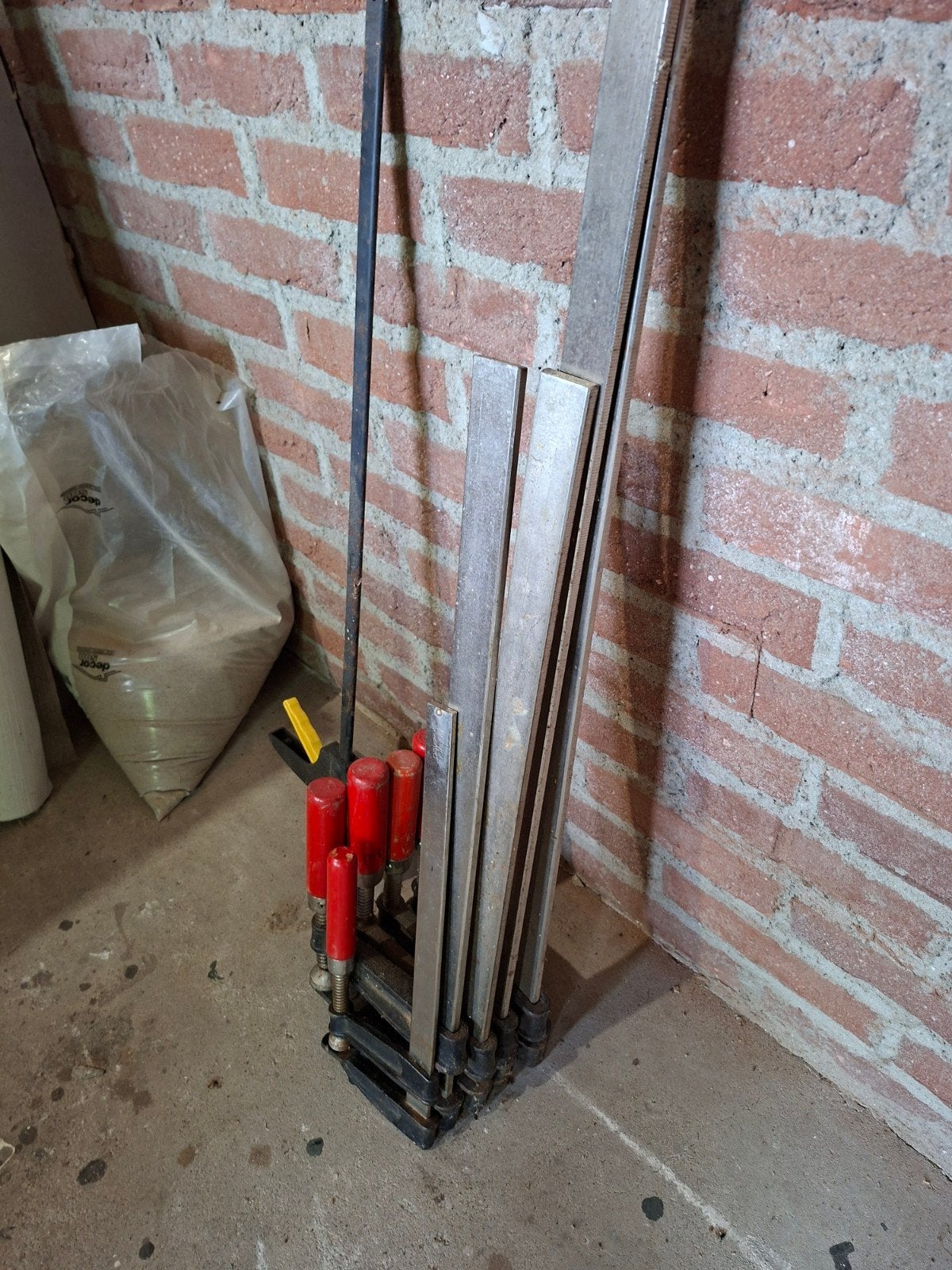 Lijmtangen set - 6 stuks in diverse maten, Ophalen, Gebruikt, Klem