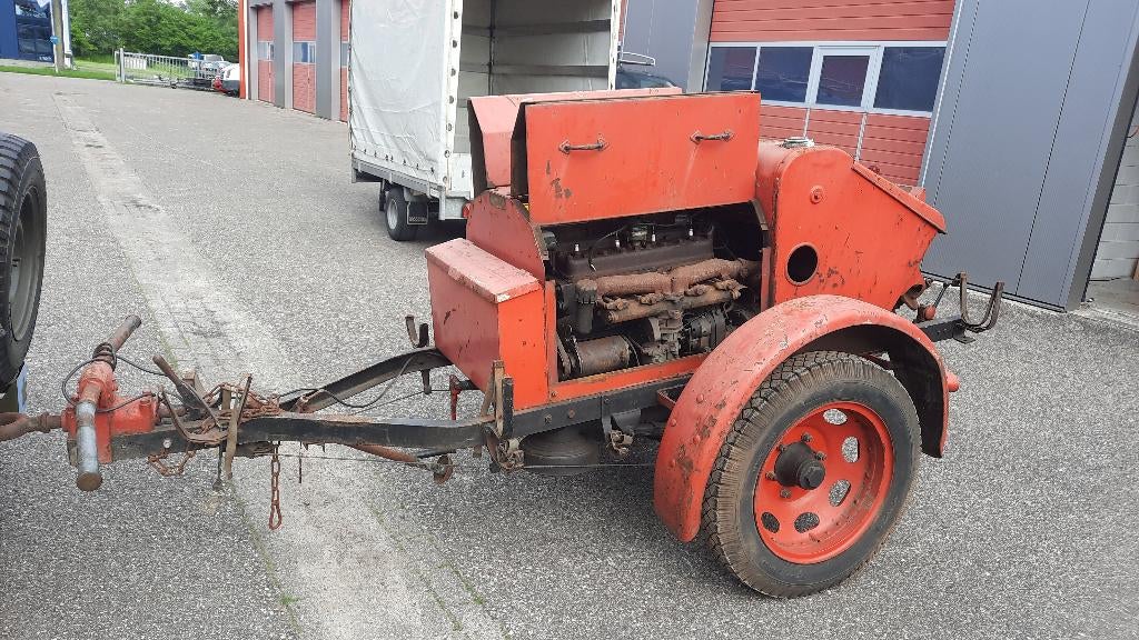 Dennis brandweer aanhanger, Ophalen, Gebruikt