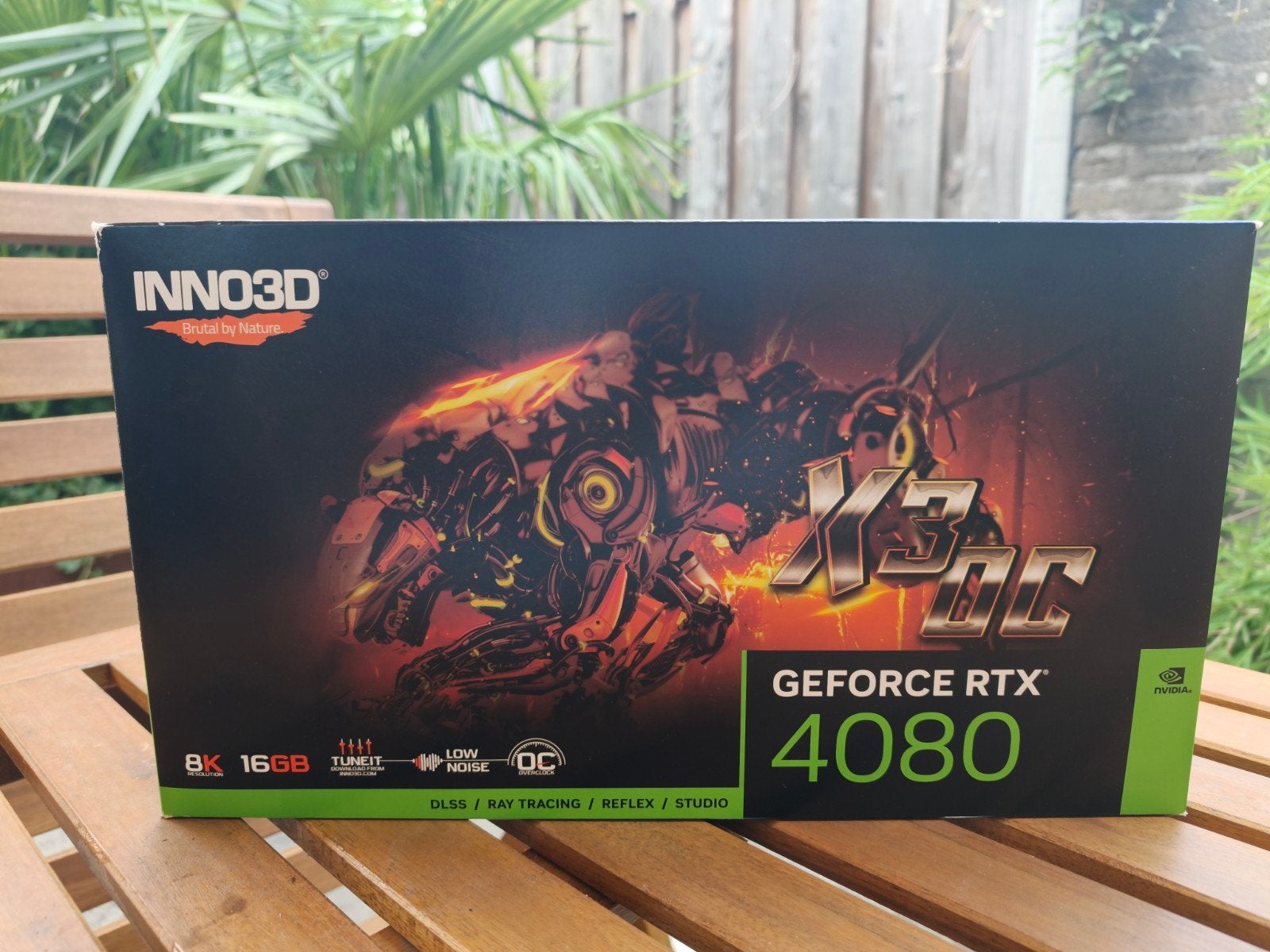 Inno3D GeForce RTX 4080 X3 OC 16GB GDDR6X Videokaart, Ophalen, GDDR6, PCI-Express 4, Zo goed als nieuw