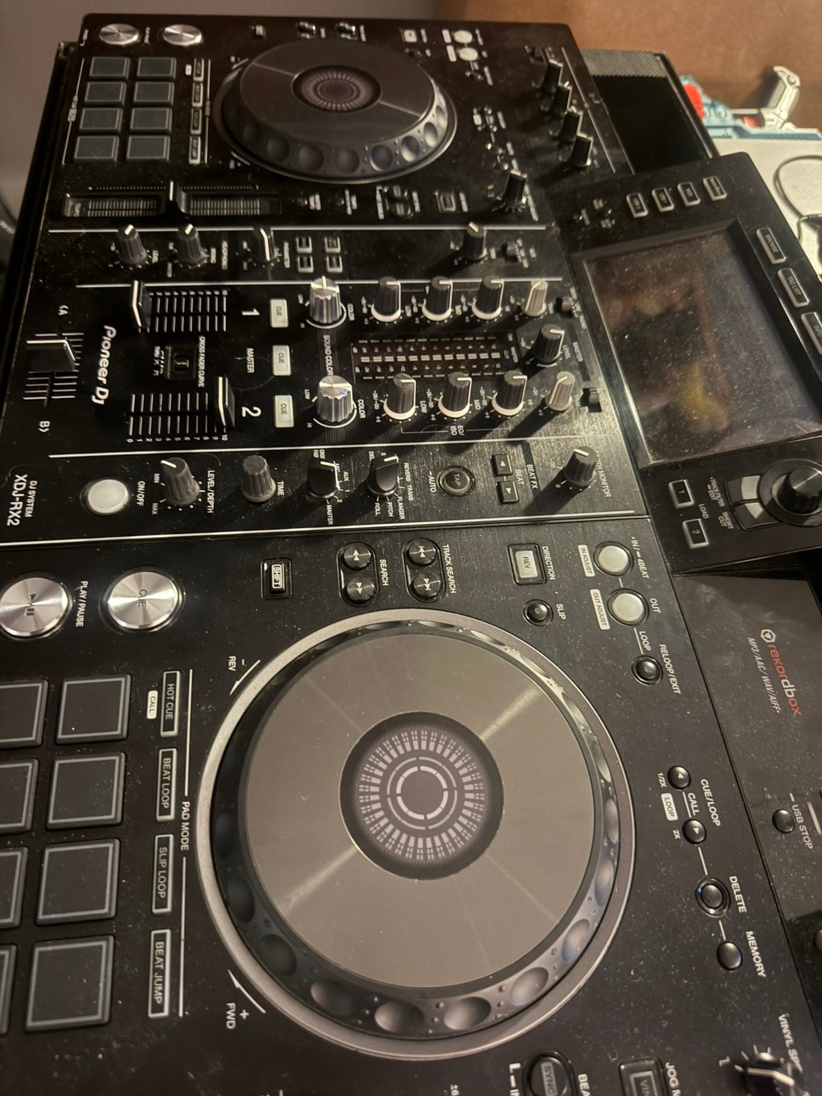 Pioneer dj rx2 incl flightcase, Ophalen of Verzenden, Zo goed als nieuw, Dj-set, Pioneer