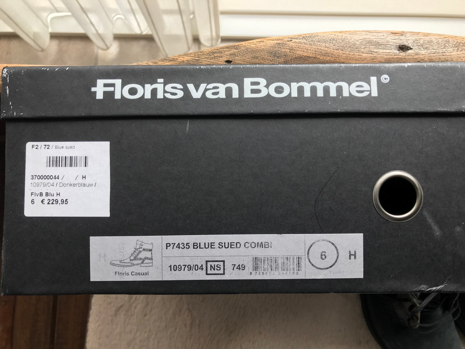 Floris van Bommel schoenen maat 40, Ophalen of Verzenden, Zo goed als nieuw, Veterschoenen