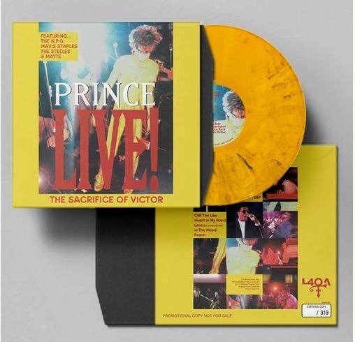 Prince - The Sacrifice Of Victor LP (Yellow Vinyl Edition), Cd's en Dvd's, LP, Promo, 12 inch, Nieuw in verpakking