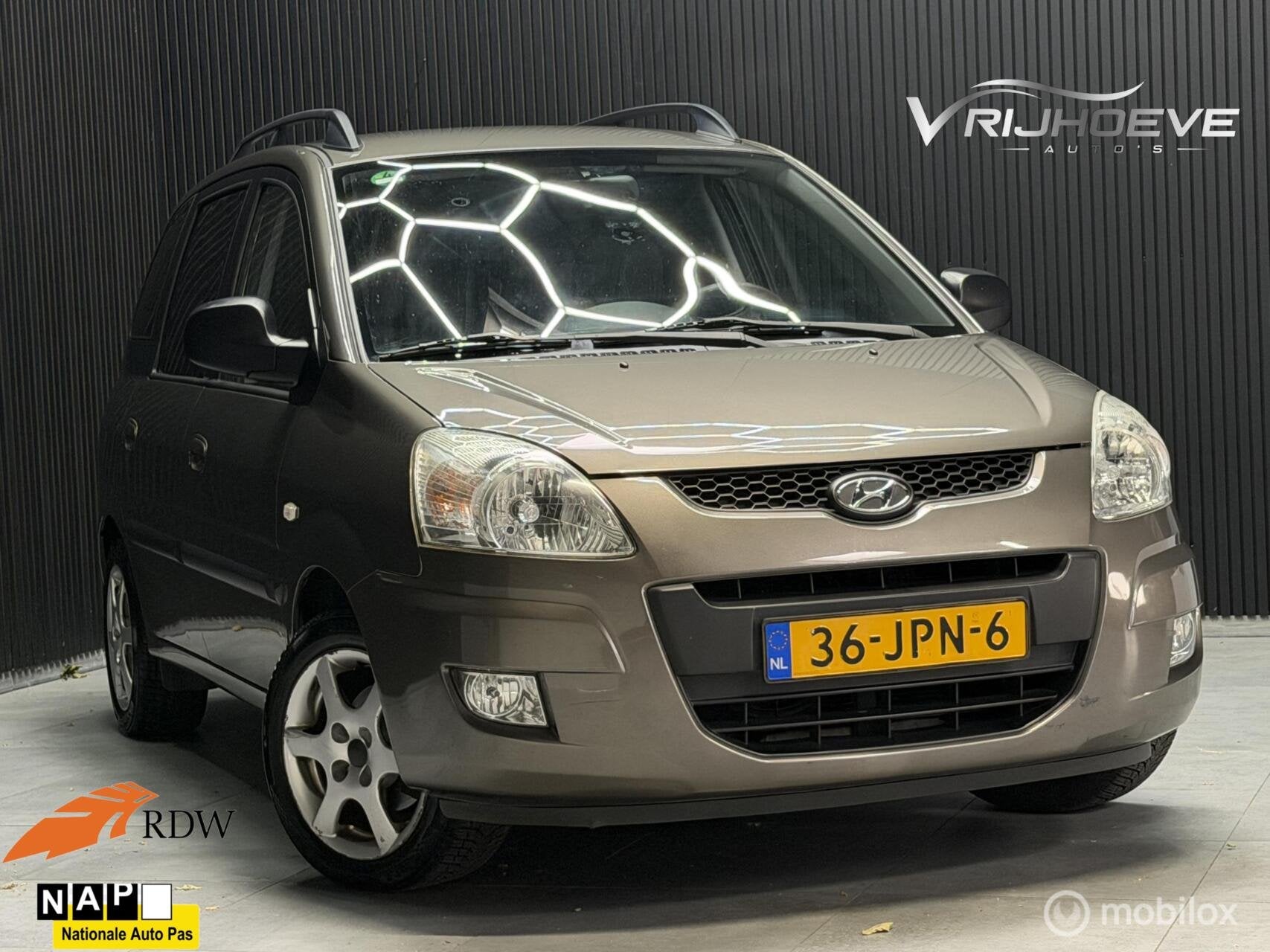 Hyundai Matrix 1.6i Dynamic|NAP|APK|AIRCO|ELEKRAMEN|TRKHAAK, Auto's, Voorwielaandrijving, Matrix, Gebruikt, 1599 cc