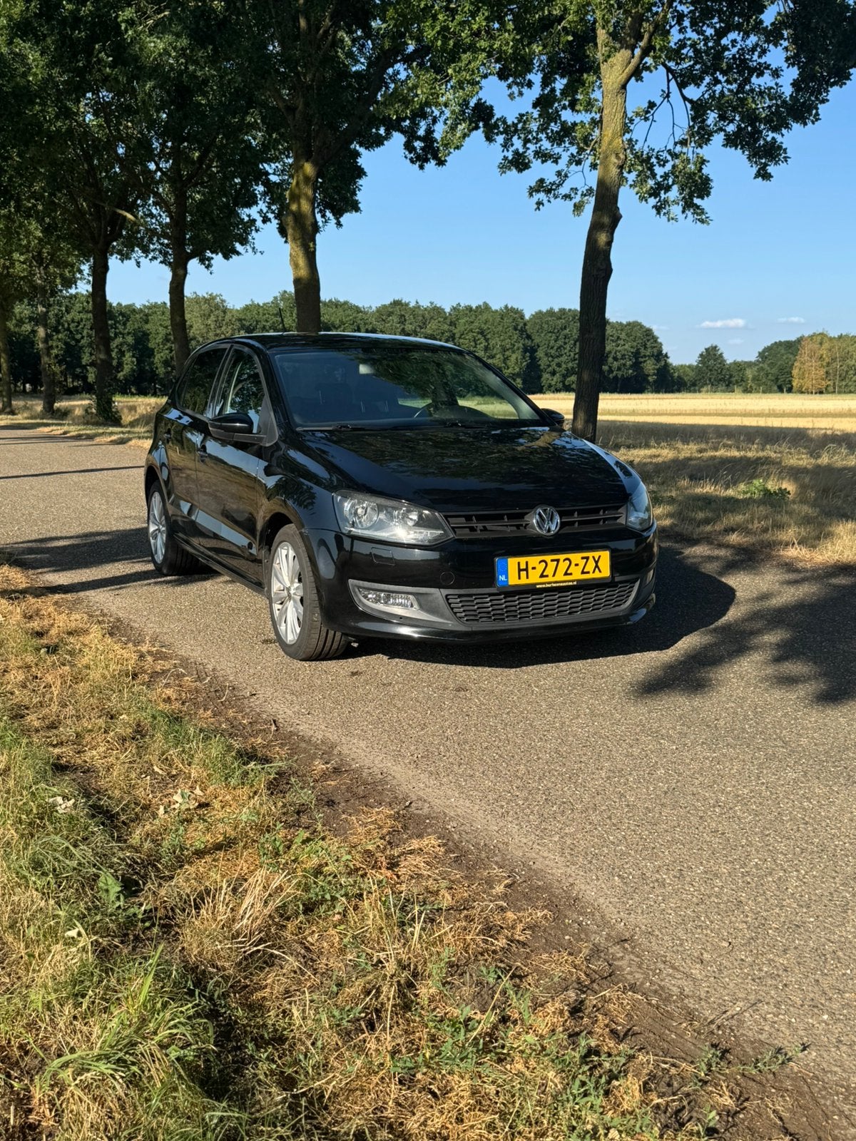 Volkswagen Polo 1.2 TEAM Edition, Voorwielaandrijving, 967 kg, 40 €/maand, Zwart