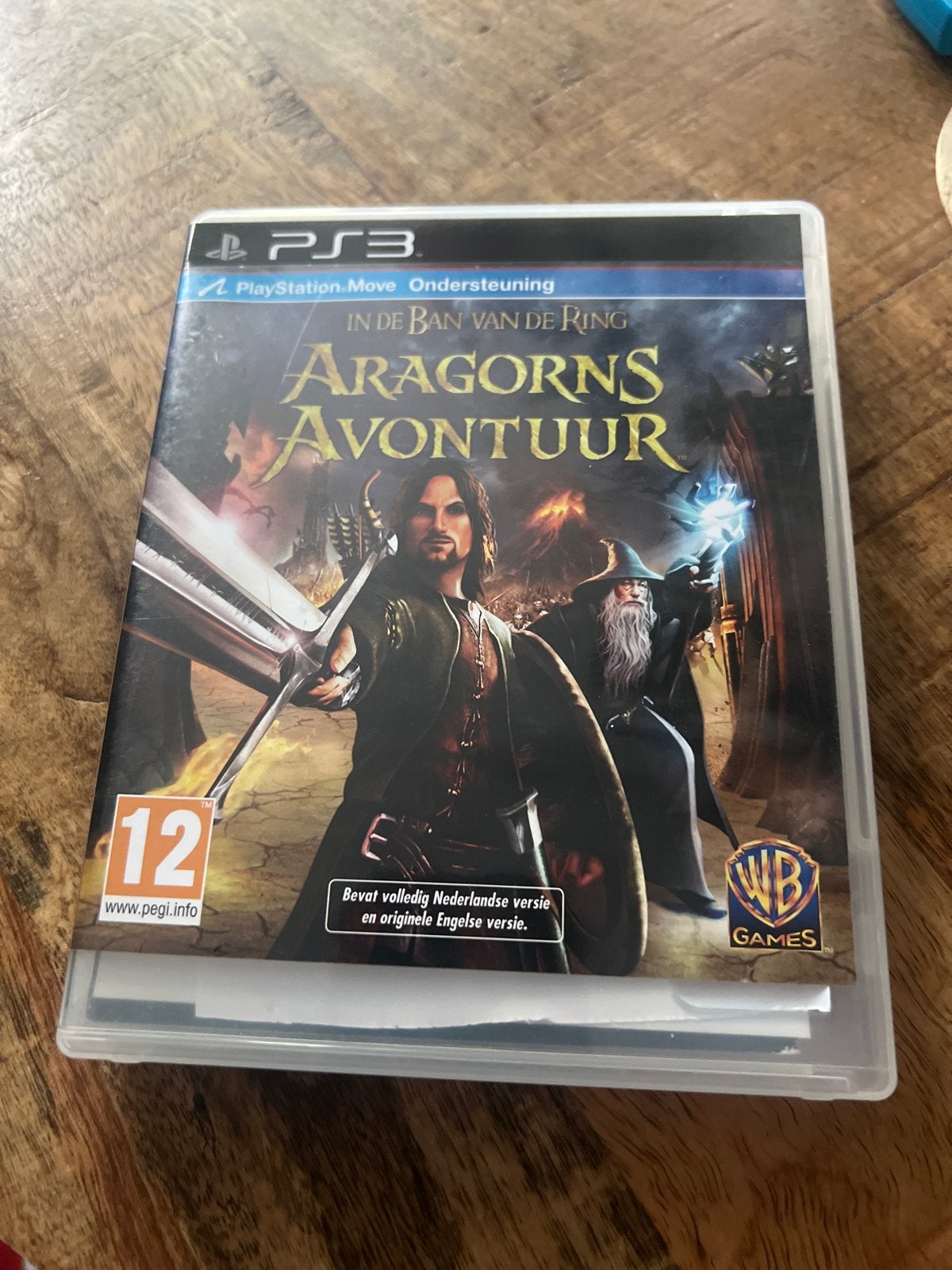In de Ban van de Ring: Aragorns Avontuur PS3, Spelcomputers en Games, Gebruikt, 1 speler, Vanaf 12 jaar, Ophalen