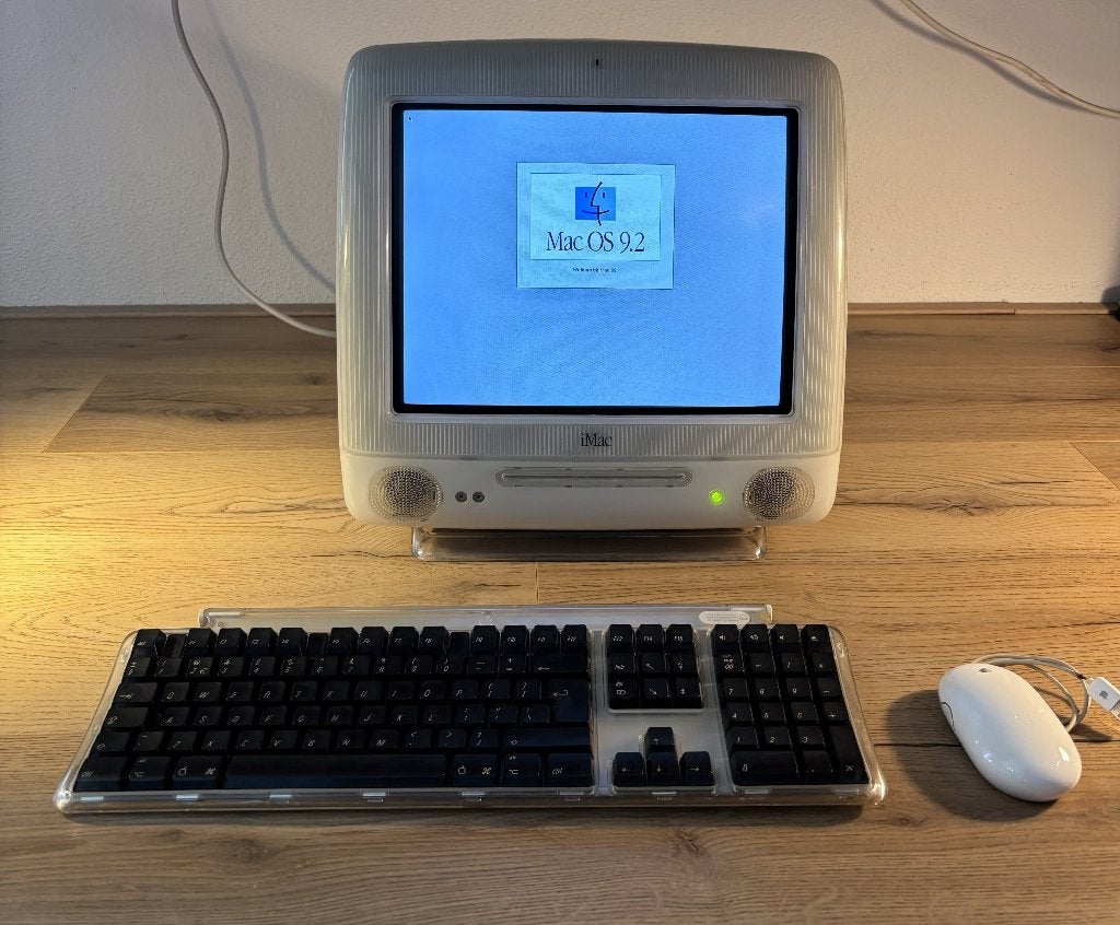 iMac G3 Snow - Apple muis & toetsenbord & kabel, Computers en Software, Vintage Computers, Ophalen