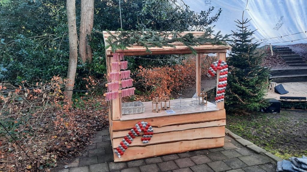 marktkraam / sfeerkraam / braderie / markt / lariks /douglas, Ophalen, Nieuw, Hout