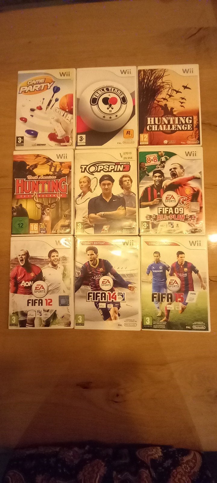 Set Nintendo Wii Spellen - Sport, Avontuur & Meer, Ophalen of Verzenden, Gebruikt, Sport, Vanaf 3 jaar