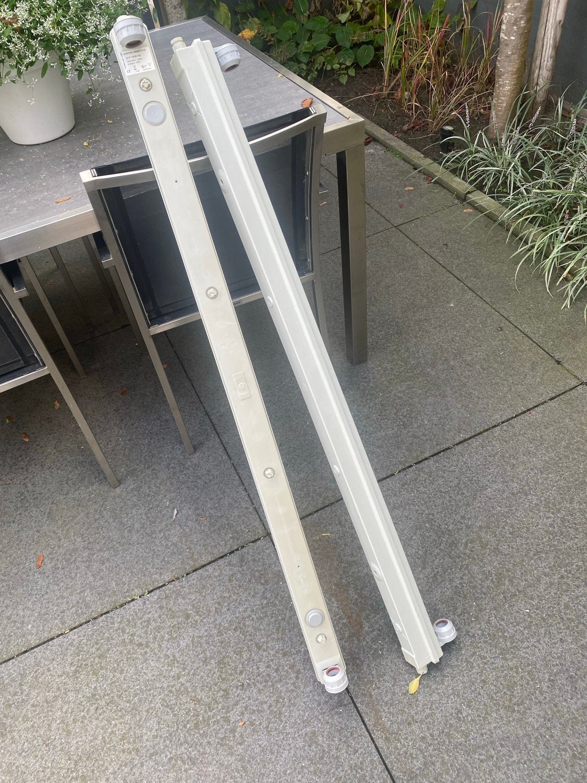 Partij omgebouwde IP65 TL 120cm armaturen voor LED buizen, Ophalen, Gebruikt, Overige merken, Overige typen