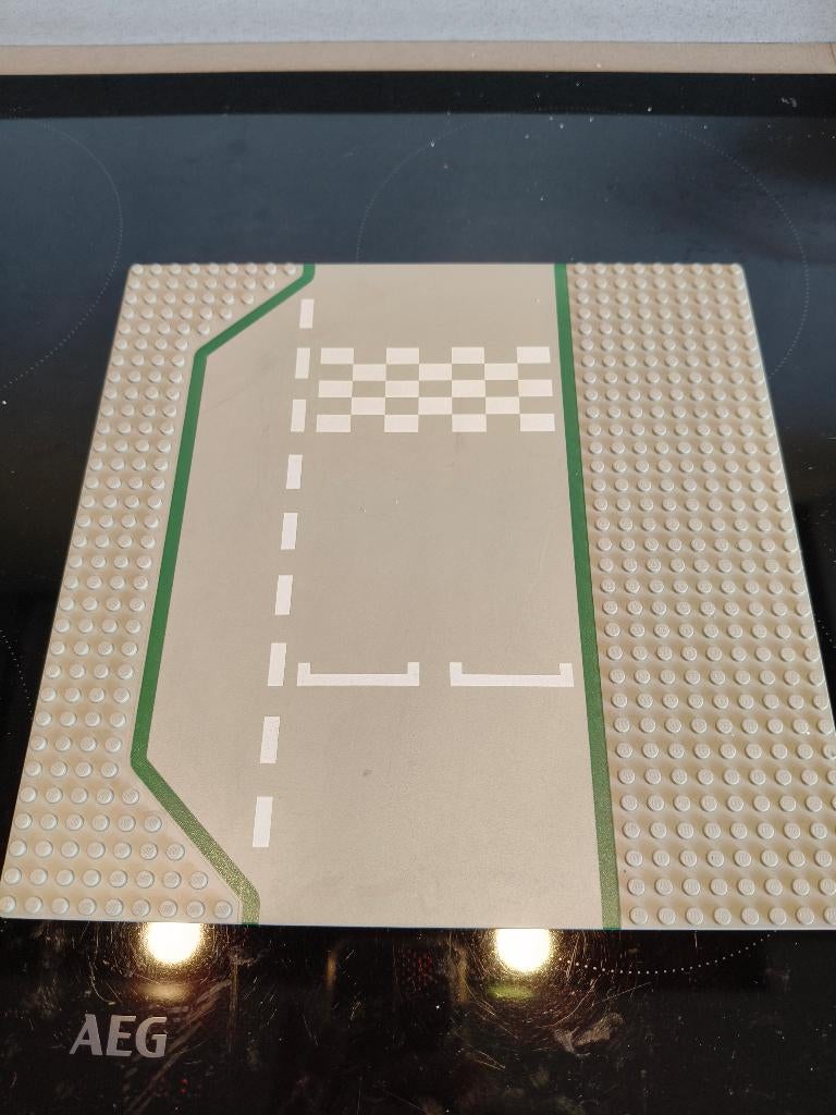Grondplaat Lego met race track, Ophalen, Lego, Grondplaat, City