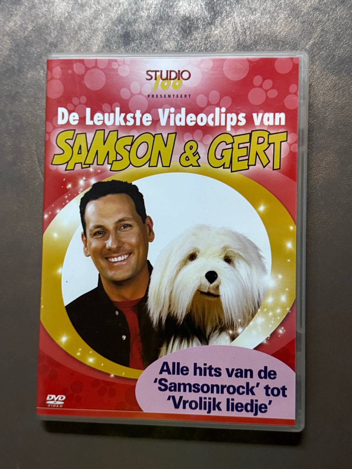 Samson & Gert - De Leukste Videoclips DVD, Gebruikt, Alle leeftijden, Tv-serie, Ophalen of Verzenden