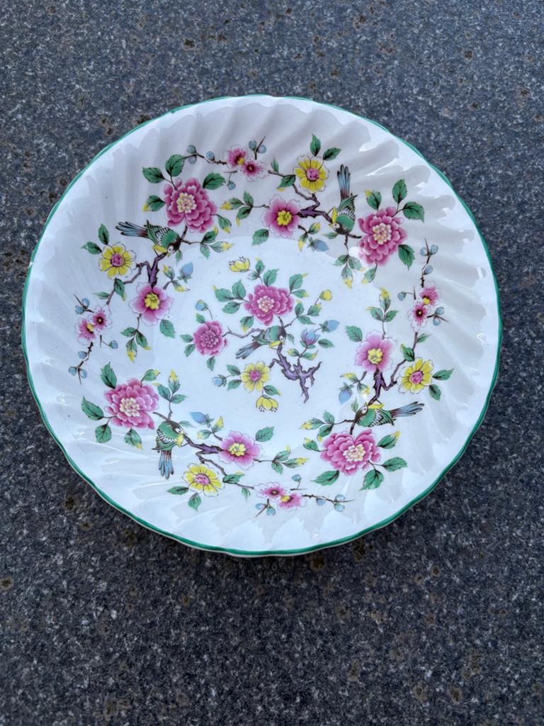 Old Foley James Kent Ltd. Chinese Rose schaaltje, Ophalen of Verzenden