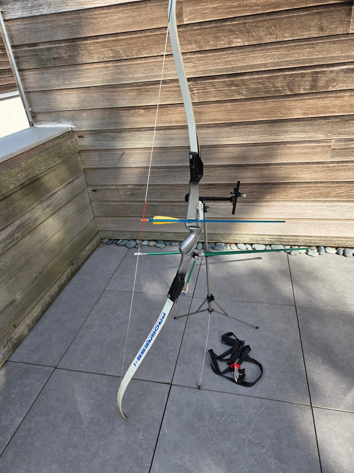 recurve, Ophalen, Gebruikt, Recurveboog
