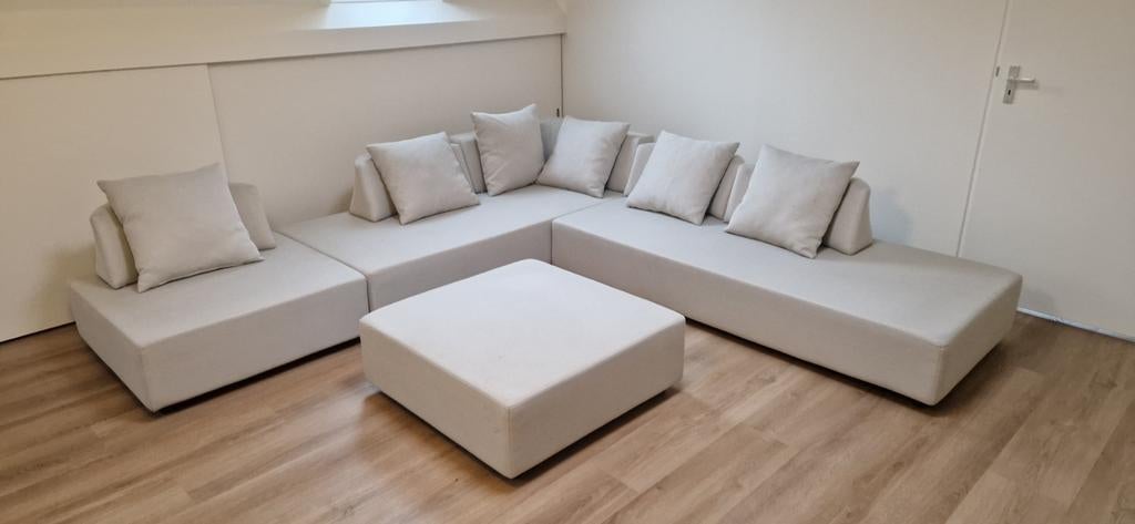 ZGAN Bizzotto complete loungeset, bijna nieuwstaat!, Ophalen, Zo goed als nieuw, Hocker