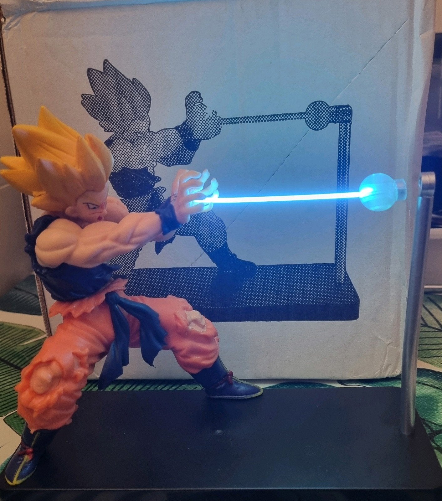 Goku dragon Ball z magnetisch lampje, Verzenden, Nieuw, Mens