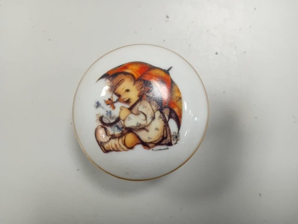Hummeltje porceleinen doosje, Verzamelen, Ophalen, Zo goed als nieuw, Hummel