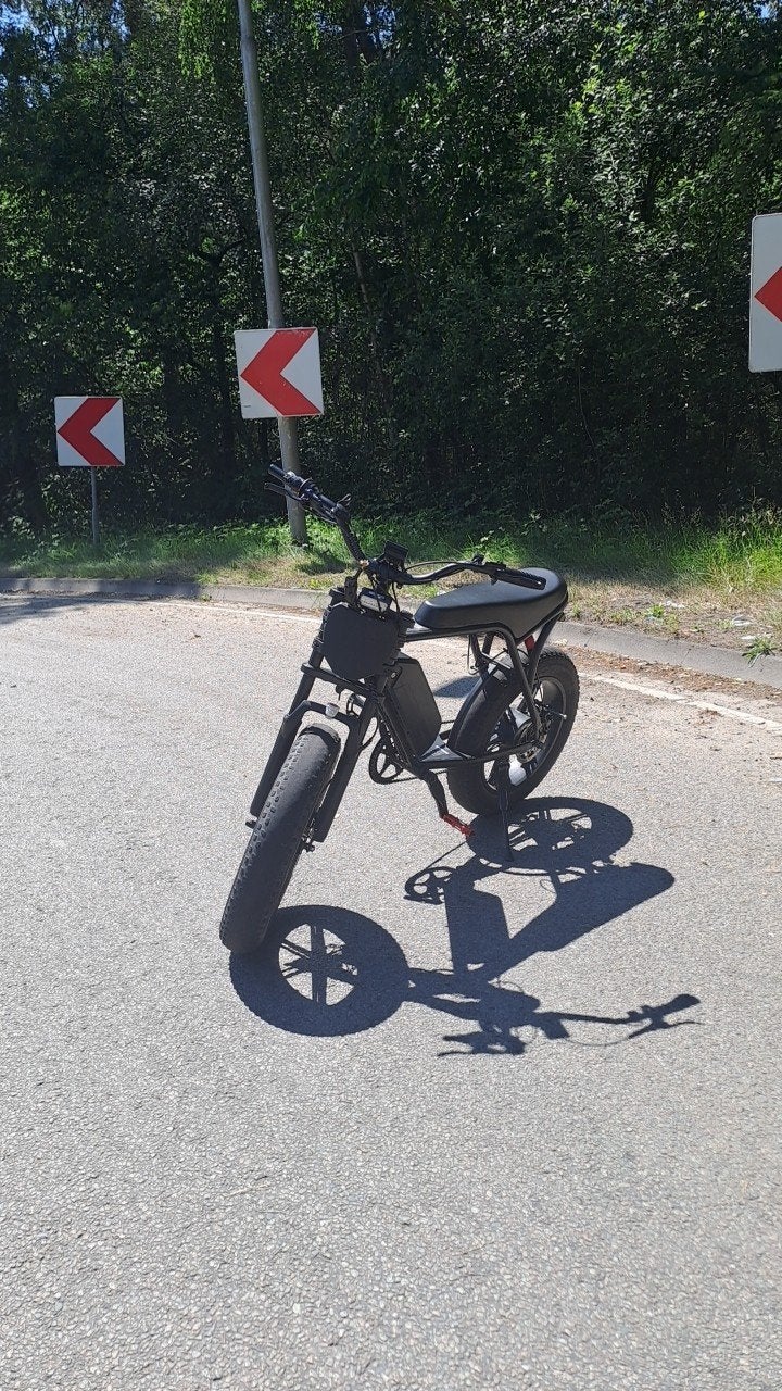Stoere e-bike met dikke banden - gaat lekker hard!, Overige merken, Gebruikt, Ophalen of Verzenden, 59 cm of meer